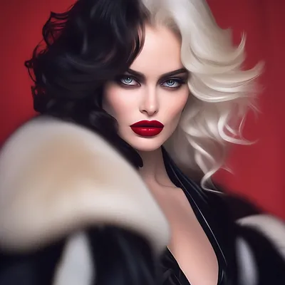 Cruella De Vil, элегантная и …» — создано в Шедевруме