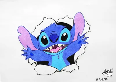 Lilo and Stitch - How to Draw Stitch step by step for kids ✓ - YouTube