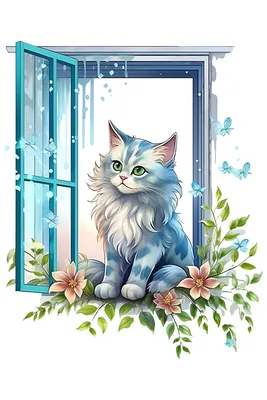 Японская кошка Самурай, забавное искусство, искусство, милый кот, животные,  аниме, декоративные картины для детской комнаты | AliExpress