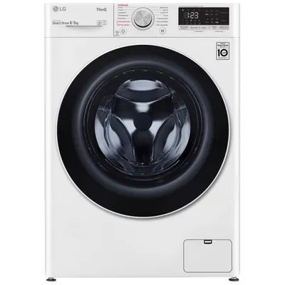 Стиральная машина LG F4V5TG0W с сушкой 8/5 кг, отжим 1400 об/мин. Купить стиральную  машину с сушкой по низкой цене в Тамбове