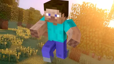 Ultra realistic rendering of minecraft steve on Craiyon