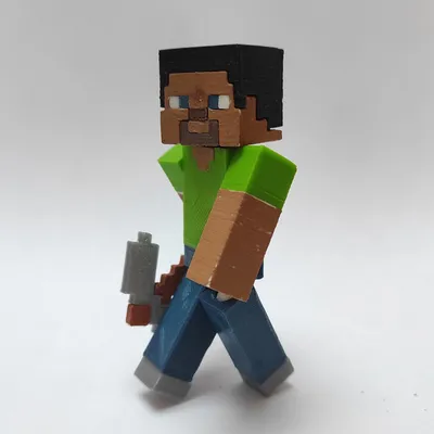 Minecraft Mob Head Minis Steve Action Figure