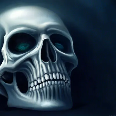 Страшный череп» — создано в Шедевруме