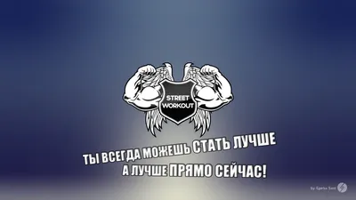 Картинки street workout, logo, фон - обои 960x854