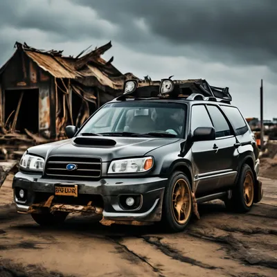 Интерьер салона Subaru Forester . Фото салона Subaru Forester