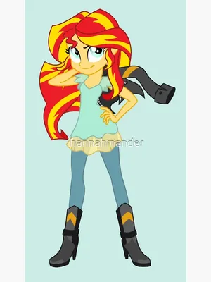 Friendship Games Sunset Shimmer" Poster for Sale by hannahmander | Redbubble