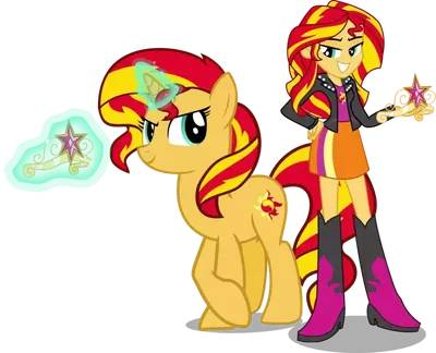 Dance Magic - Sunset Shimmer by Sugar-Loop on DeviantArt