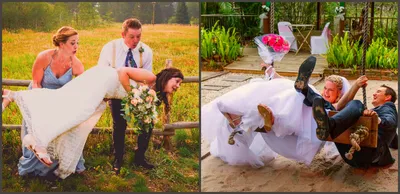 Позорные свадебные фото. 3 часть | Прикольные и необычные подборки | Дзен