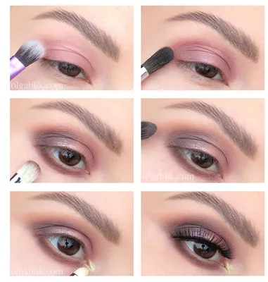 Как сделать свадебный макияж для карих глаз (ПОШАГОВОЕ ФОТО) | Макияж для  карих глаз, Поэтапные инструкции для макияжа для глаз, Тени для глаз