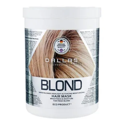 Увлажняющая маска для светлых волос Dallas Cosmetics Blonde Highlight Hair  Mask 1000 мл