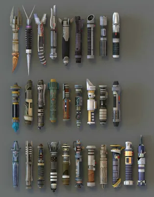 Оружие Star Wars:Виды световых мечей. | ГикВики | Дзен