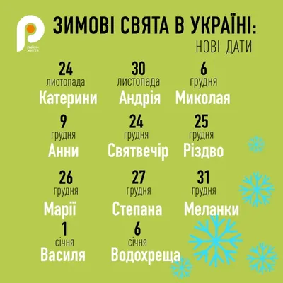 Новорічні свята - графік роботи Postupai - 