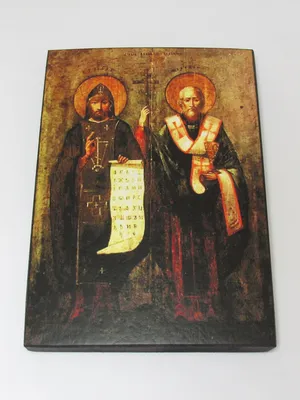 икона Кирилл и Мефодий