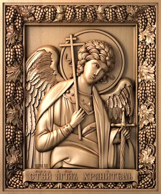 Купить икону Ангел Хранитель и Собор Святых
