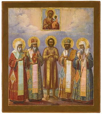 Иконы Святых Покровителей Путешественников - Russian Icon Collection