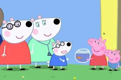 Купить королевская семья Свинка Пеппа Пеппы Peppa Pig, цены на Мегамаркет