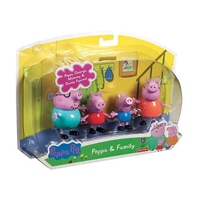 Купить 38082 Свинка Пеппа.Игровой набор Пеппа и ее семья.TM Peppa Pig -  цена от 1 374 ₽ в Алуште