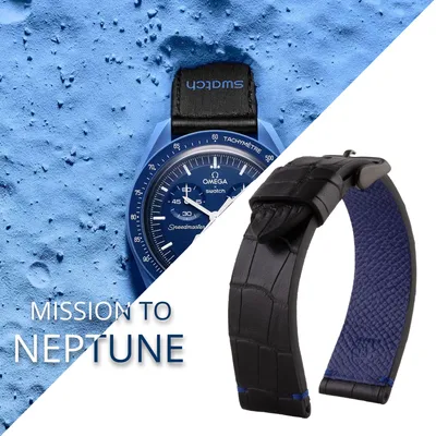 Rubber Strap for OMEGA® x Swatch Bioceramic MoonSwatch "Mercury" - ZEALANDE