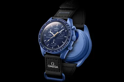 Omega and Swatch introduce affordable Speedmaster-inspired MoonSwatch |  Space