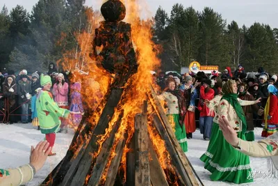 Чучело Масленицы традиции зачем сжигают и как называется