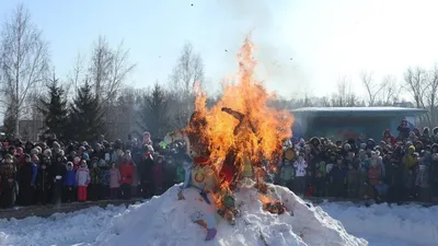 Масленица: сжигание чучела и массовые гулянья или сыропустная неделя на  пороге поста