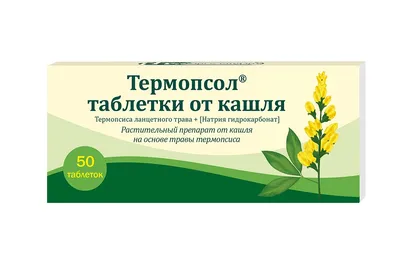 Таблетки от кашля с термопсисом: инструкция и описание, где купить в  Беларуси