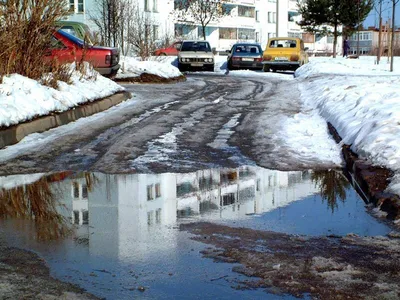 Почему в городе снег тает быстрее, чем за городом