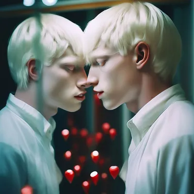 Тайная любовь 20летнего альбиноса, в…» — создано в Шедевруме
