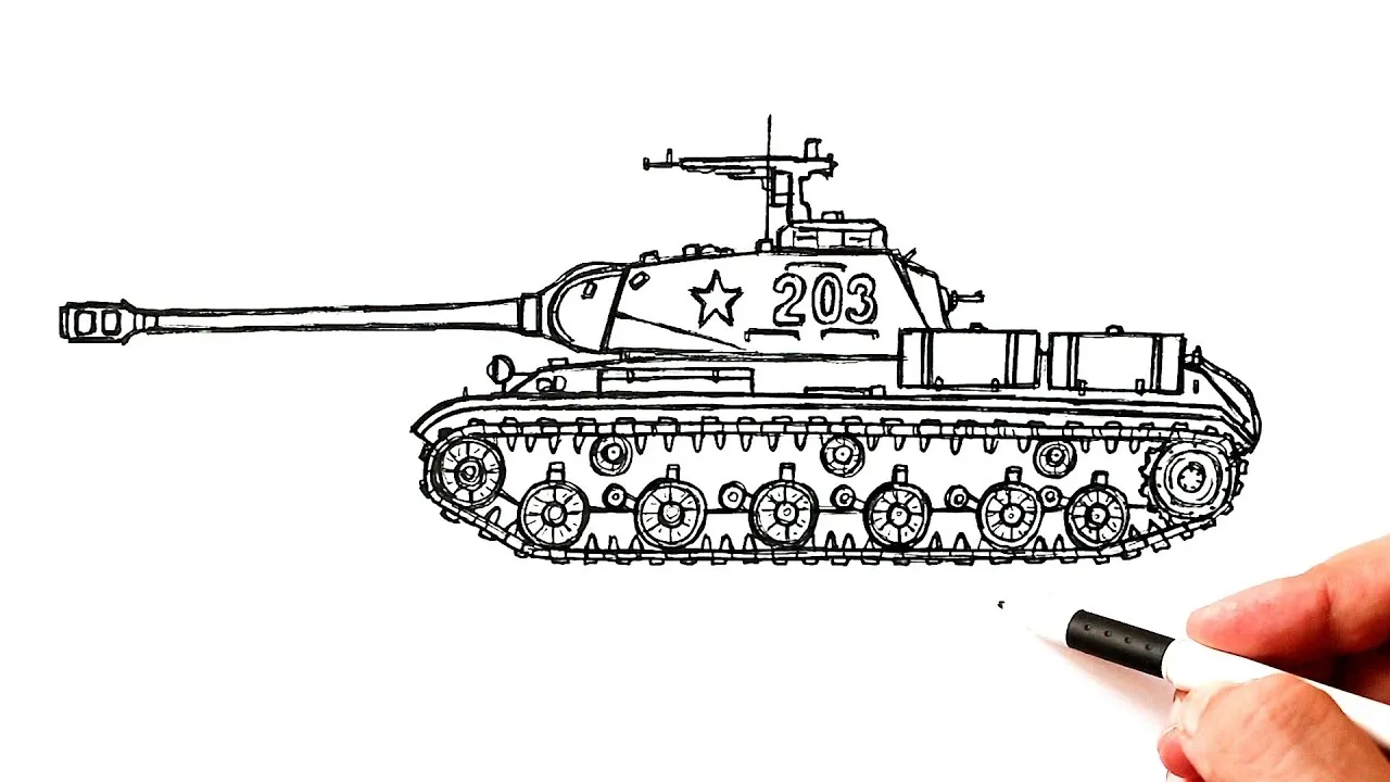 Ис легко. Рисунок танка ИС 2. Легкий рисунок танка ис2. Т34 танк рисунок пошагово. ИС 3 рисунок.