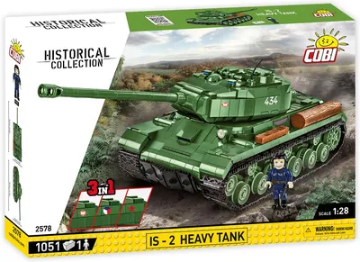 COBI IS-2 Heavy Tank | Set 2578 | COBI Tank —  Cobi Building  Sets