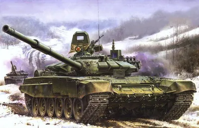 Основной боевой танк Т-72. СССР