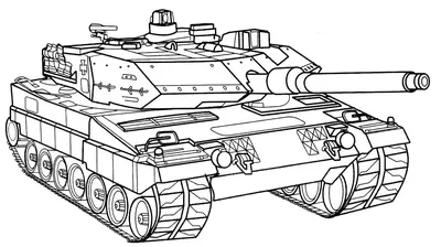 Раскраска Танк | Раскраски танки. Раскраска боевой военной техники: танки
