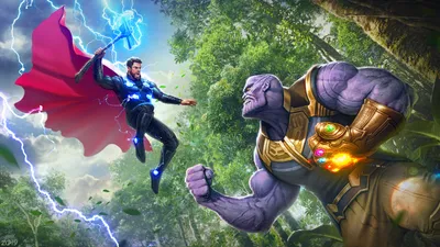 Художник Marvel показал эскизы Таноса и удивил фанатов – фото