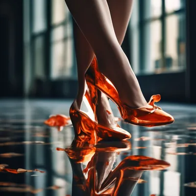 Танцы на стеклах» — создано в Шедевруме