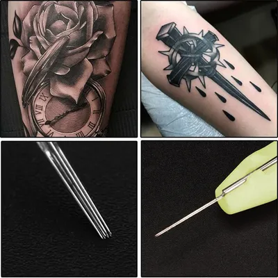 Набор для татуировок «сделай сам», набор чернильных тату-игл для начинающих  художников | AliExpress
