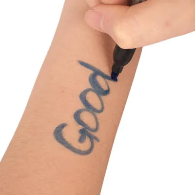 Просто эскиз татуировки, нарисованный маркером | Пикабу