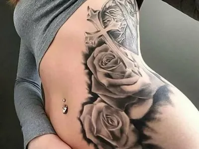 Почему татуировки на боку подходят не каждой девушке | Master Tattoo | Дзен