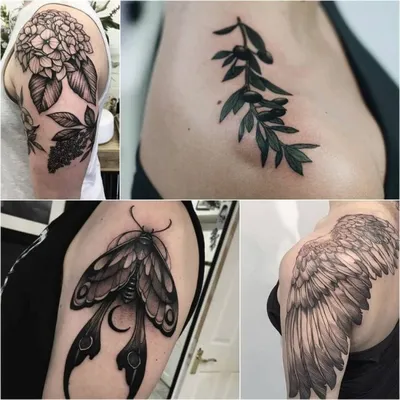 КОТ TATTOO STUDIO | Тату на плече и руке для девушки - яркие пионы.  Красивая и женственная татуировка в цвете от мастера Kot Tattoo Studio |  Дзен