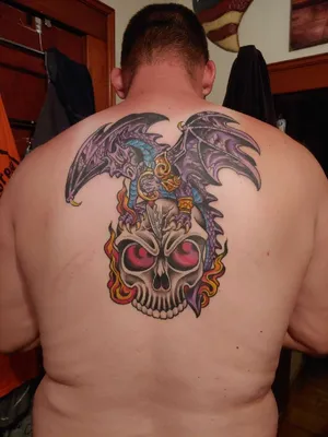50 потрясающих татуировок на всю спину — тату салон в Киеве «TST»