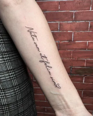 Тату надпись на руке | Татуировки надписи, С тату, Татуировки