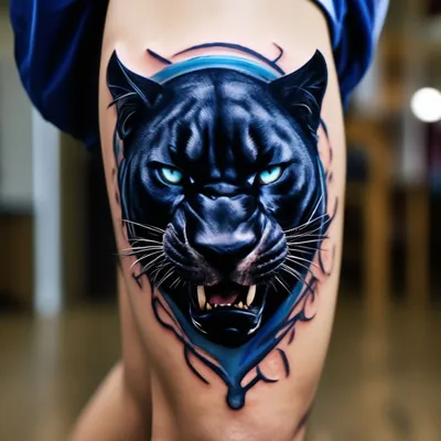 Татуировка "Пантера". #татупантера #татуколпино #татуировкаколпино  #лазерноеудаление - YouTube