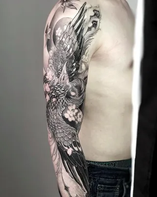 Тату рукав мужской - Фото красивых эскизов - VeAn Tattoo