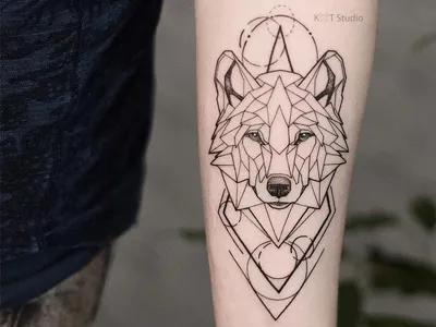 Tattooshka - Временное тату "Волк на охоте": купить по лучшей цене в  Украине | 