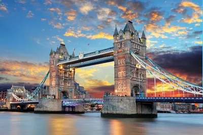 Tower Bridge (Тауэрский мост) в Лондоне