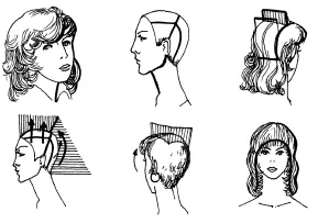 Французская техника стрижки волос — Сеть салонов красоты Naturel Studio