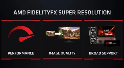 AMD представила FidelityFX Super Resolution — открытую технологию  ИИ-масштабирования изображения