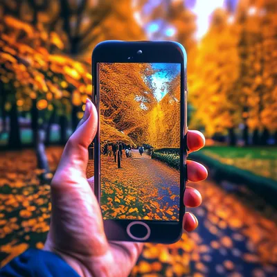 Красивые фото картинки осень на заставку телефона