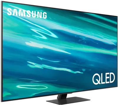 Smart-телевизор Samsung Q70R, 4K Smart QLED TV, 65 дюймов (165 см), чёрный  по выгодной цене – купить в MacTime