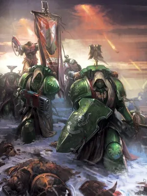 Omegon's Wrath / Dark Angels (Тёмные Ангелы,) :: Primaris Space Marine ::  Chaos Space Marine :: Space Marine (Adeptus Astartes) :: Chaos (Wh 40000)  :: Imperium (Империум) :: Alpha Legion :: Warhammer