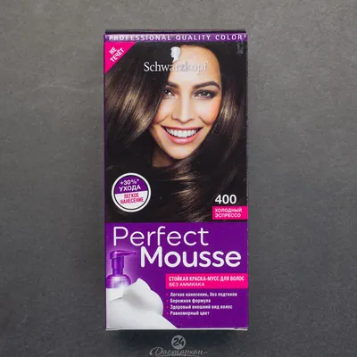 Краска для волос Schwarzkopf Perfect Mousse 400 темный каштан из раздела  Средства для укладки волос